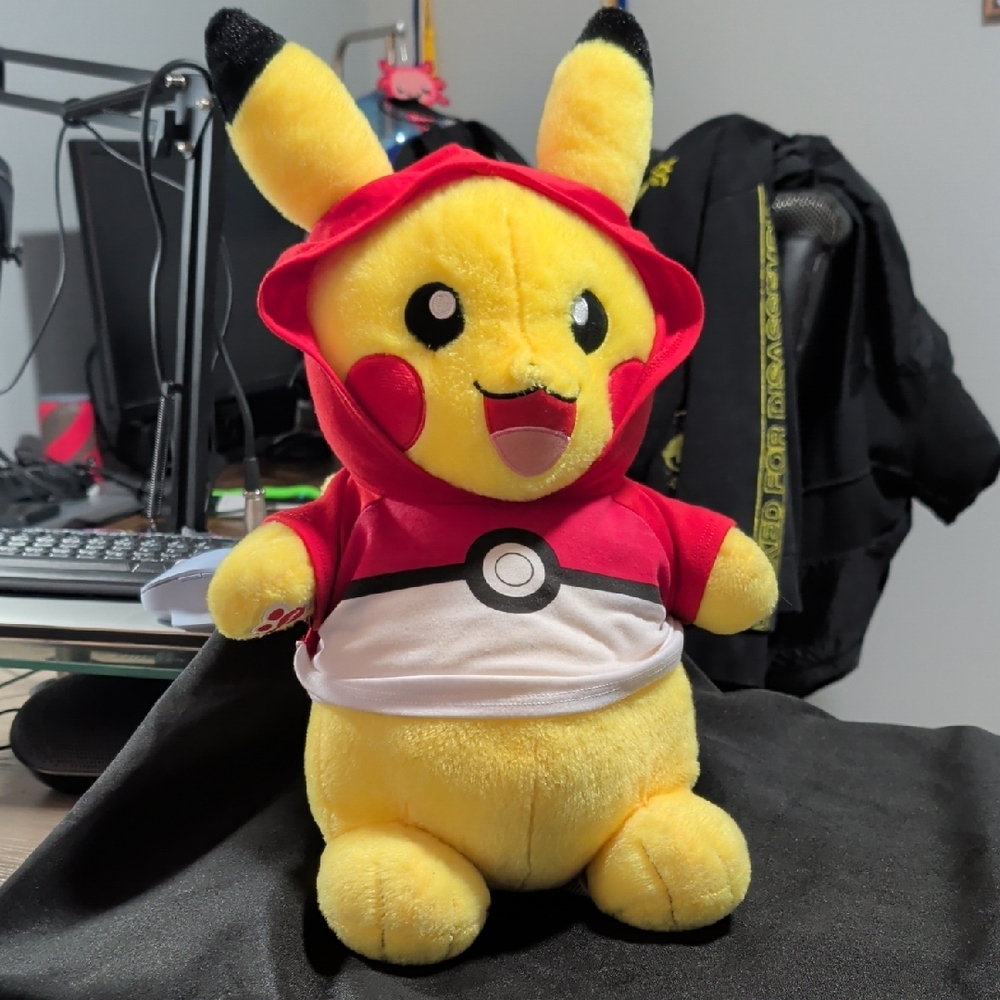 Pokemon Large Pikachu Plushie From Build-A-Bear